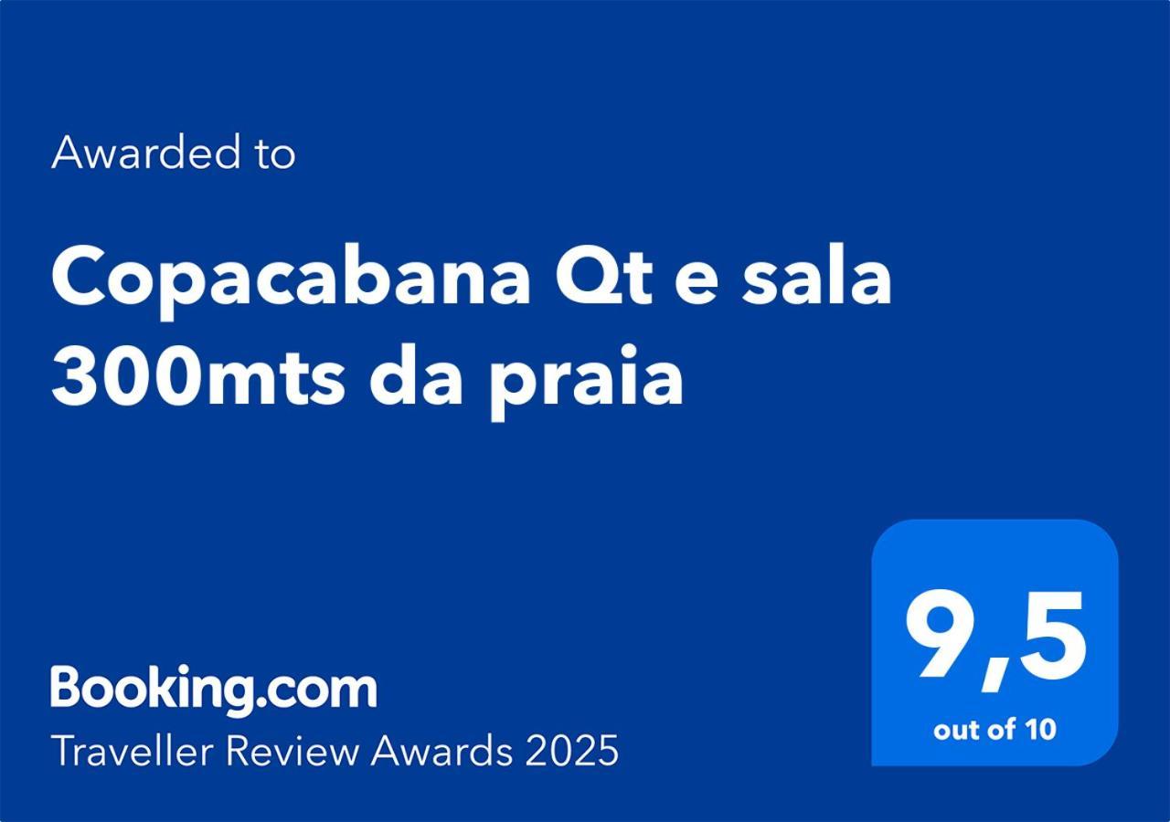 Copacabana Qt E Sala 300Mts Da Praia Rio de Janeiro Exterior foto